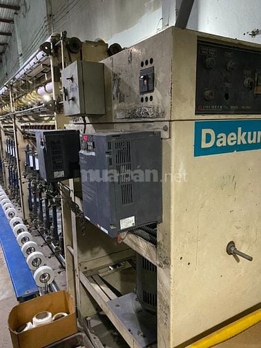 BÁN MÁY BỌC SỢI COVERING MACHINE HIỆU DAEKUN, MADE IN KOREA