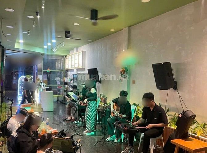 sang quán cafe nhạc acoustic góc ngã tư trệt 3 lầu quận tân phú