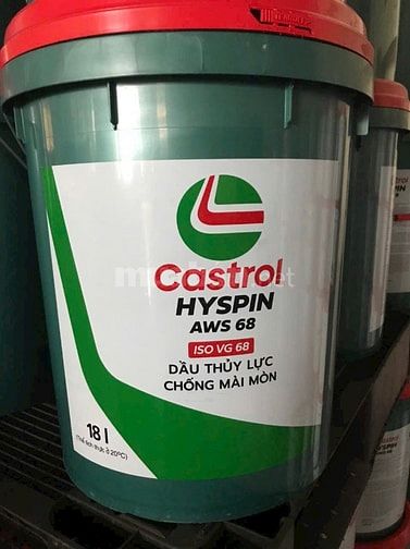 Dầu thủy lực Castrol HYSPIN AWS 68 18L chính hãng.