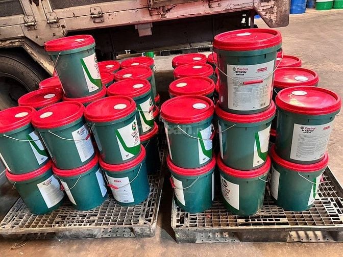 Dầu thủy lực Castrol HYSPIN AWS 68 18L chính hãng.