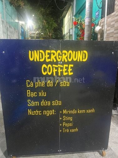 Thanh lý bàn ghế & xe bán cafe lắp ráp 