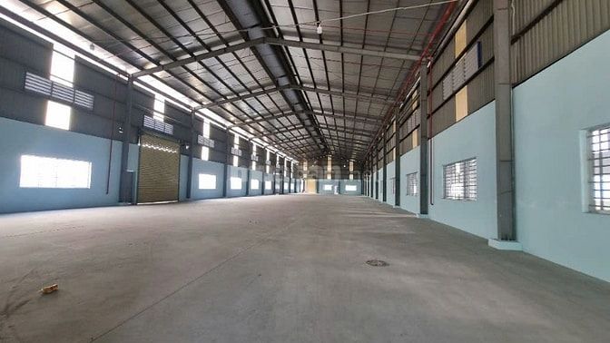 Cho thuê kho xưởng KCN Hải Sơn, Long An, KV : 4.000m2, xưởng : 2.500m2