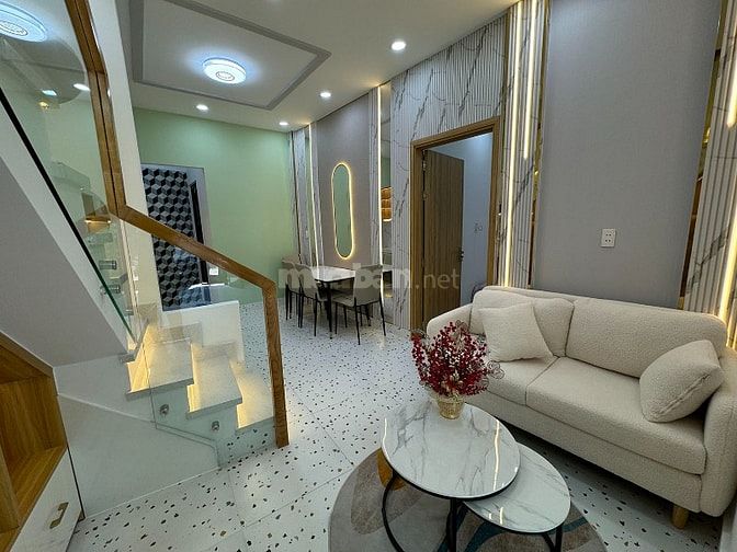 LUXURY HOUSE-Nhà 2lầu xách vali ở hẻm trước nhà 6m khuVIP Phan Văn Trị