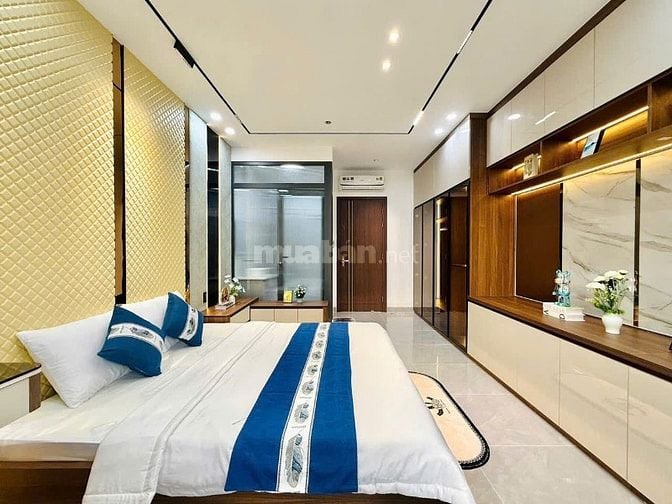 bán nhà SIÊU PHẨM TUYỆT ĐẸP, LUXURY, SMART HOME, ĐƯỜNG 12M THÔNG 