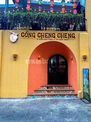 Cho thuê nhà góc 2MT 19 Trần Khắc Chân & Đặng Dung, Tân Định, Quận 1