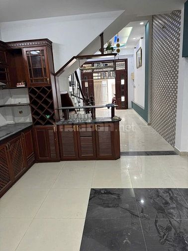 Bán nhà 1 trệt 3 lầu hẻm 4,5m 61m2 CN  Thống Nhất p16 giá 6,6 tỷ TL