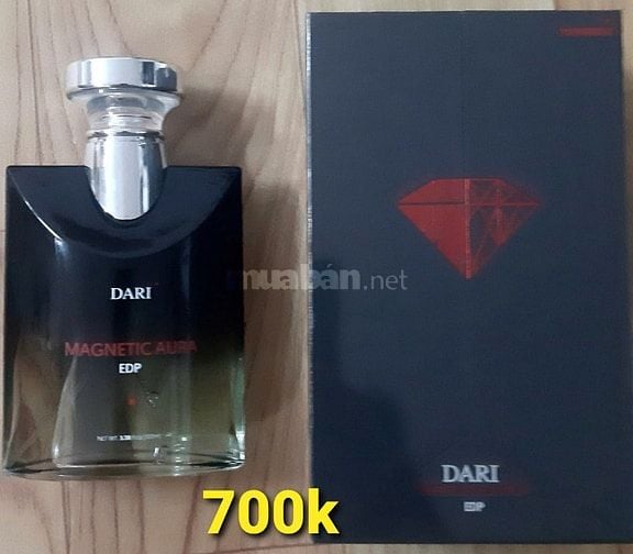 Nước Hoa Nam DARI, chai 100ml (10ml = 70k)