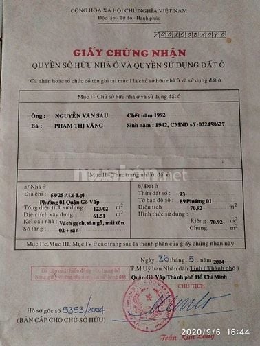 Nhà mặt tiền vào 12m, chiều rộng 5.5m, chỉ có hơn 5 TỶ.