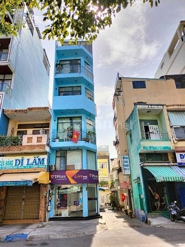 Bán nhà 3 MT 163 Hoàng Hoa Thám F6 Q Bình Thạnh DT 4x14,5 6 tầng 21,5