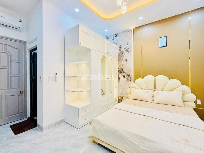 Bán nhà hẻm xe hơi thông đường Quang Trung,P.14, 4 x 15, giá 6.9 tỷ tl