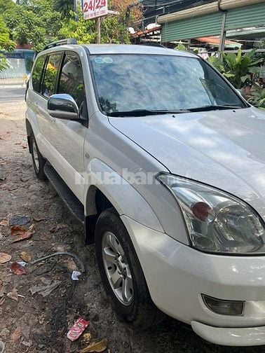 Bán xe Toyota Land Cruiser GX 2007, màu trắng, nhập khẩu Nhật Bản