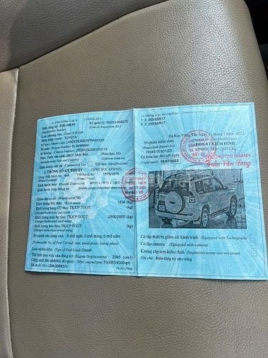 Bán xe Toyota Land Cruiser GX 2007, màu trắng, nhập khẩu Nhật Bản