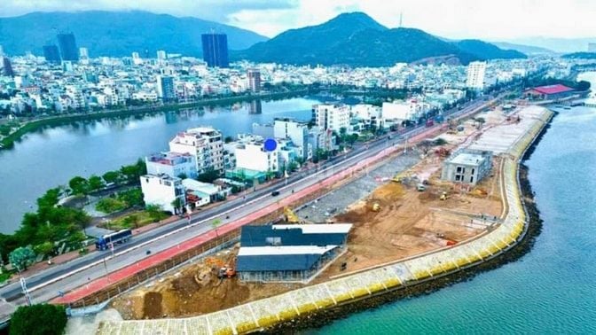 BÁN ĐẤT VIEW ĐẦM THỊ NẠI  ĐƯỜNG NGỌC HỒI DT: 190N10m, GIÁ BÁN: 10TỶ600