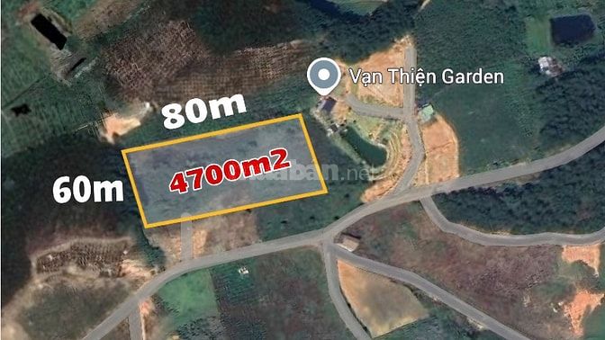 Đất 4.700m2 Xây Nhà Vườn Nghĩ Dưỡng- Huyện Bảo Lâm- Tỉnh Lâm Đồng