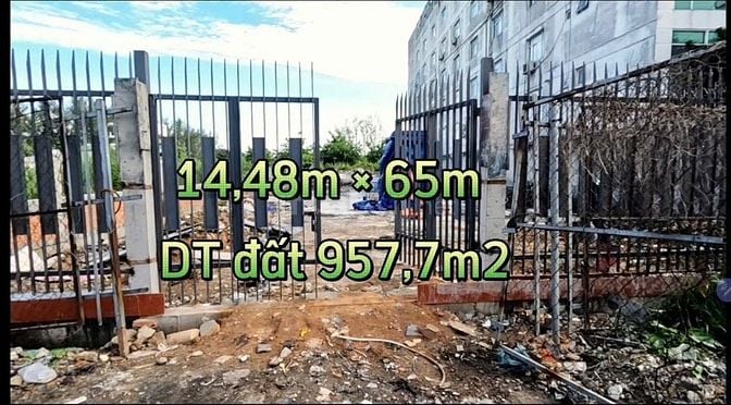 Bán đất mặt tiền Liên Phường, Phú Hữu, Quận 9. Diện tích: 14,48x65m