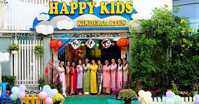 Trường mầm non Bé Hạnh Phúc (Happy kids) tuyển gấp Giáo viên & Bảo mẫu