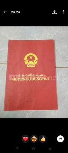 cần tiền bán đất mặt đường 429 .gần cầu Đồng Quan