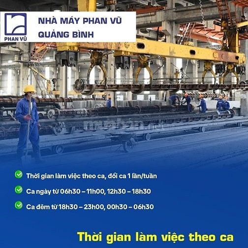 CẦN 50 CÔNG NHÂN SẢN XUẤT-QUẢNG TRẠCH, QUẢNG BÌNH