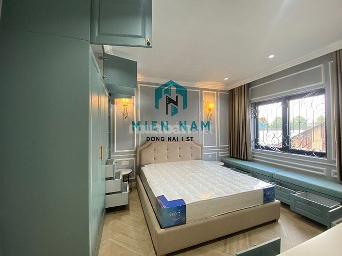 Cho thuê biệt thự full nội thất xịn xò thang máy 200m2 khu dân cư cao 