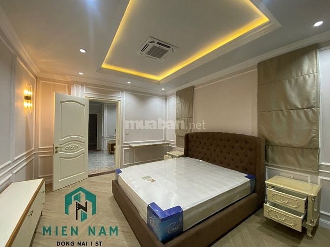 Cho thuê biệt thự full nội thất xịn xò thang máy 200m2 khu dân cư cao 