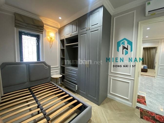 Cho thuê biệt thự full nội thất xịn xò thang máy 200m2 khu dân cư cao 