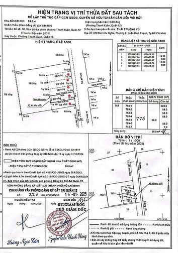 Bán 5 lô liền kề Thạnh Xuân 25.Q 12. giá đầu tư . Sổ mới ra vài ngày.