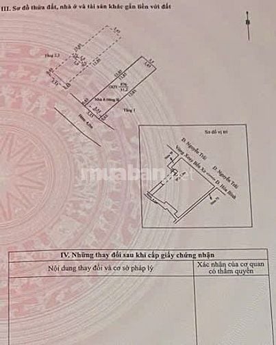 Nhà 1 trệt, 2 lầu trung tâm Ninh Kiều (TP Cần Thơ), chính chủ cần bán