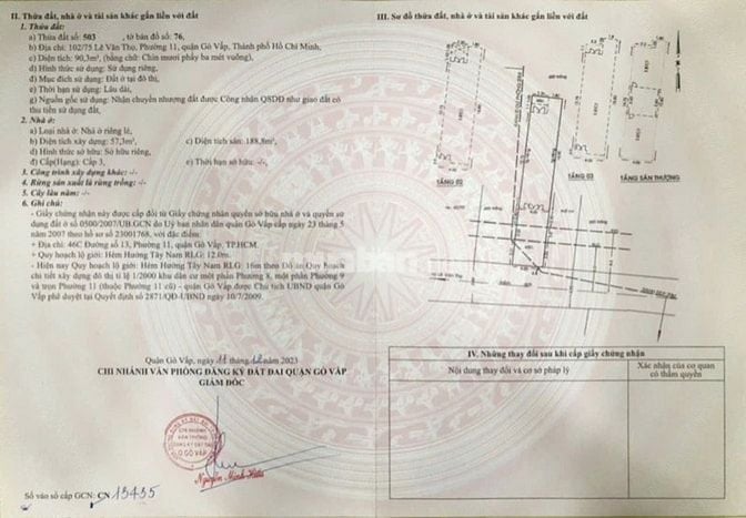 Mặt tiền kinh doanh, 4 tầng, giá hẻm, trung tâm P11, gò vấp