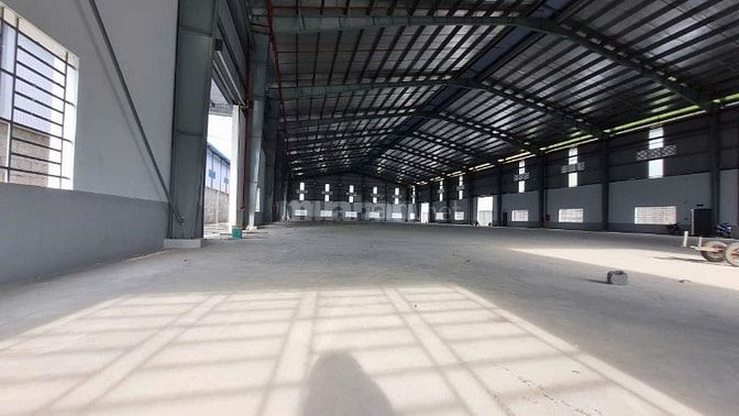 Cho thuê kho xưởng KCN Tân Đức,Hải Sơn, Long An,KV: 5.000m2,X: 3.600m2