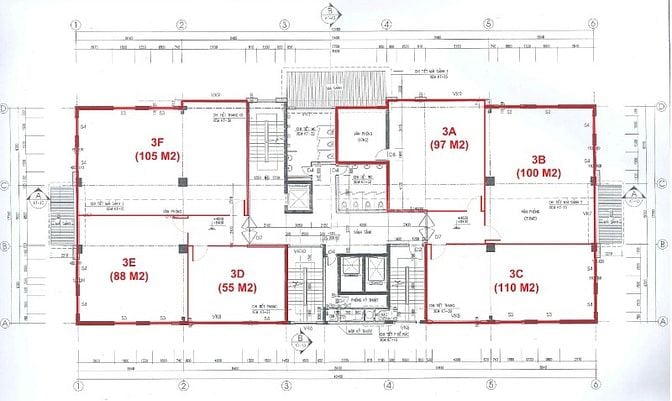 VĂN PHÒNG SÀN THƯƠNG MẠI 55M2 85M2 120M2 GIÁ 11,5$/M2 TẠI THANH XUÂN