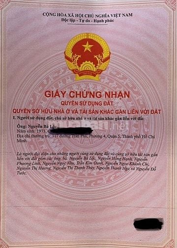 Bán Nhà Mặt Tiền 117 Trần Phú, Quận 5 – Vị Trí Đẹp, Kinh Doanh Tốt