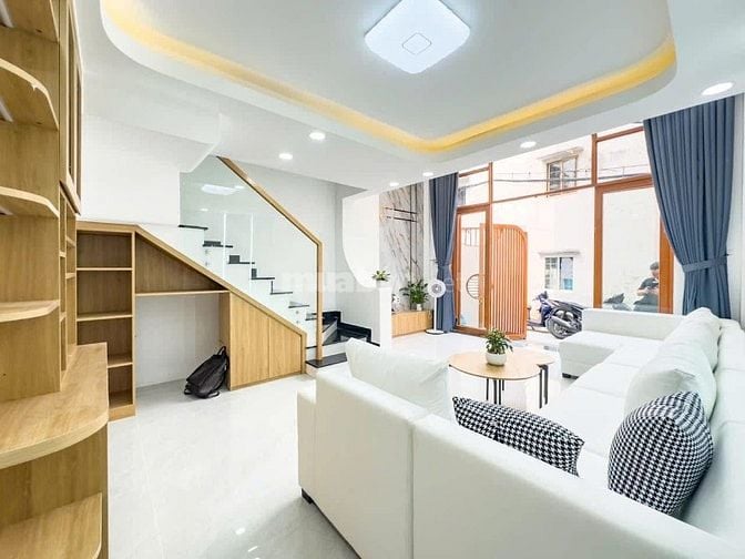 💸6.28 tỷ - NHÀ XÂY Mới,  Nguyễn Cửu Vân, P17, Bình Thạnh. 40m2, 4PN 