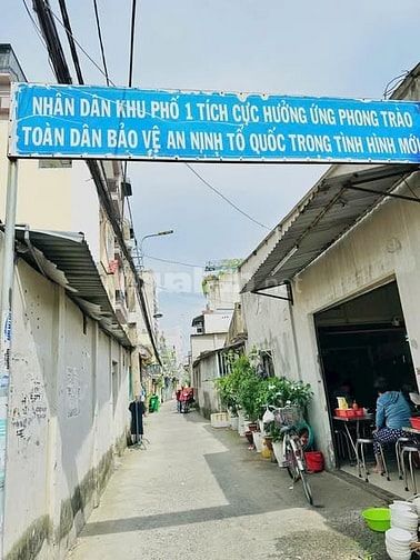  3,28 tỷ nhà Cũ tiện sửa chữa hẻm rộng thoáng 4,1x 9 trệt lầu 