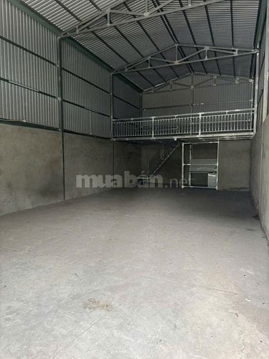 🏠💯  cho thuê kho xưởng mới 7x25 gác lửng gã tư ga 