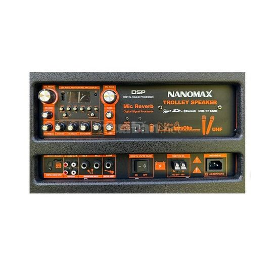 Loa tủ karaoke di động NANOMAX Pro-215 công suất 1800W