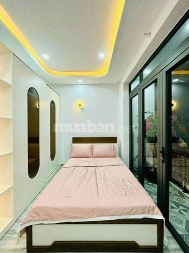 Bán nhà hẻm xe hơi 4,5m Bùi Quang Là, P.12, 4 x 8, 3 lầu giá 4.15 tỷ 