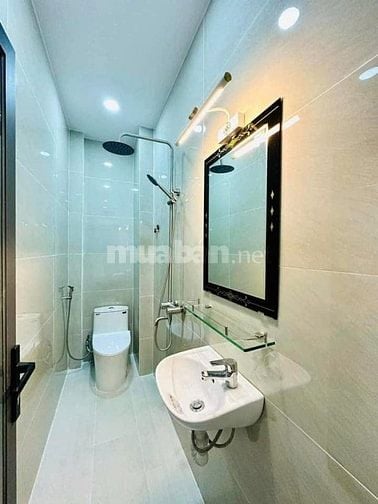 Bán nhà hẻm xe hơi 4,5m Bùi Quang Là, P.12, 4 x 8, 3 lầu giá 4.15 tỷ 