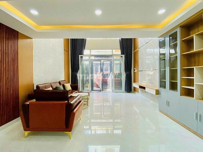 Nhà đồng bộ khu bàn cờ - 60m2, SHR, đường 6m ô tô quay đầu, 1T2LST