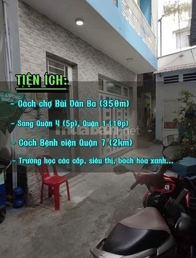 Nhà đẹp hẻm 308/9 Huỳnh Tấn Phát