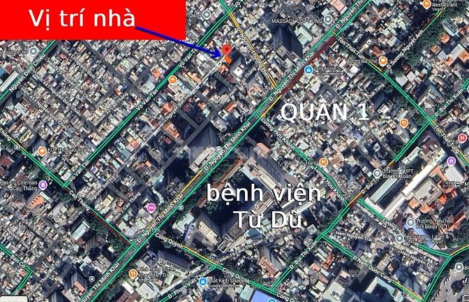 Bán nhà mặt tiền tại Nguyễn Sơn Hà, Phường 5, Quận 3 giá chỉ với 3tỷ7