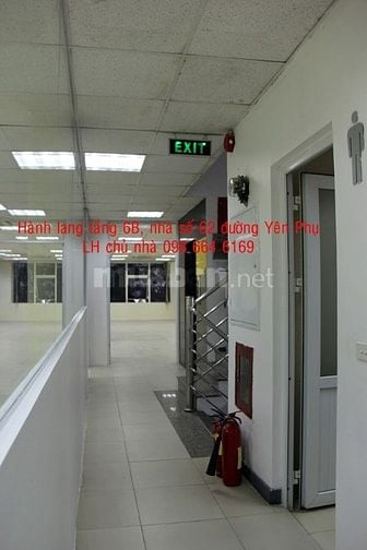 9 triệu, 45m2 VP cho thuê tại số 62 đường đôi Yên Phụ. 