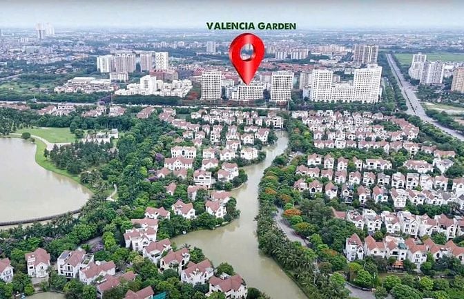 Bán căn hộ 2PN tại Valencia Garden Việt Hưng, view Vinhomes Riverside