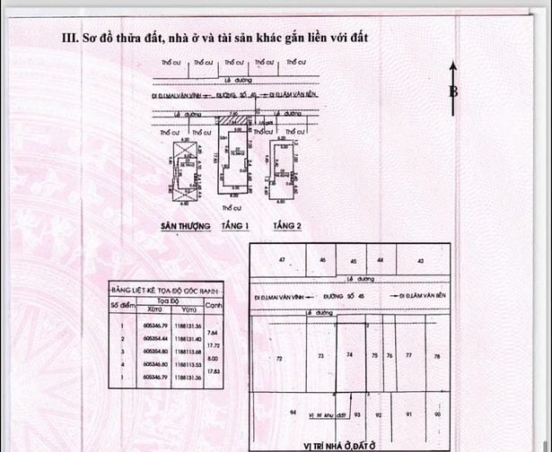 Bán mặt tiền 101 đường 45 Tân Quy Q7, DT7,64x17,83, 1L, ST