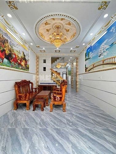 Bán Nhà Âu Dương Lân, Quận 8 - 60m2 - 2tỷ500 đường xe hơi trước nhà 