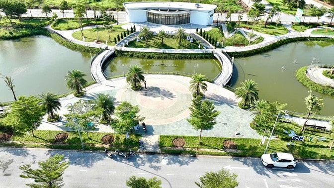 Biệt thự 180m2 Park View hơn 10 tỷ,cách cầu Vĩnh Tuy 12 km giá gốc CDT