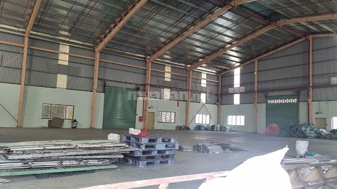 Cho thuê kho xưởng CCN Kiến Thành, Long An, đất: 4.800m2, XD : 2.800m2