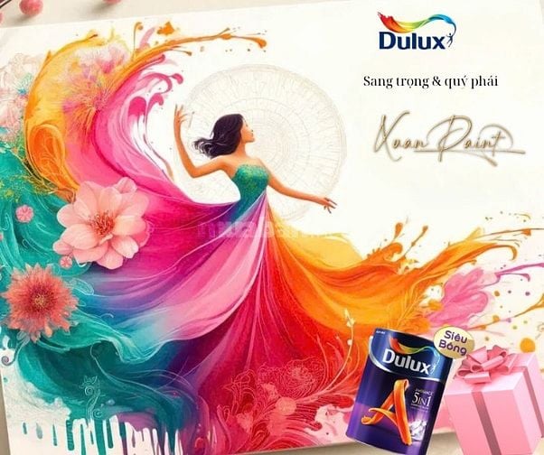 Sơn trang trí dulux trong và ngoài nhà