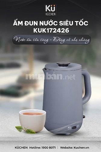 Ấm đun nước siêu tốc Kuchen KUK172426