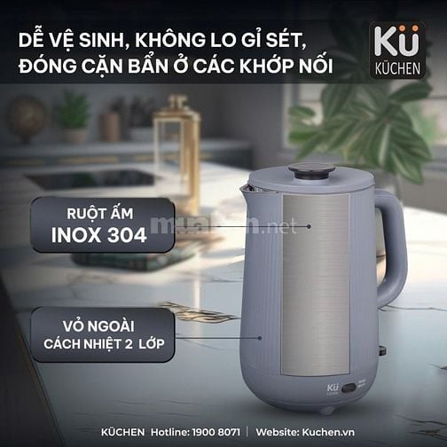 Ấm đun nước siêu tốc Kuchen KUK172426