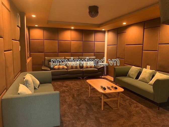 Cho thuê biệt thự Quận 2, đường 18, An Phú, 200m2, 1 hầm + 4 tầng, 9P